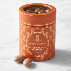 Williams Sonoma Heritage Canister, Salted Caramel Almonds