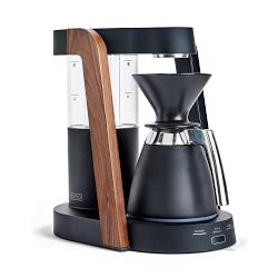 Ratio Eight Coffee Maker & Thermal Carafe Set, Matte Black with Walnut Trim & Poly Tank