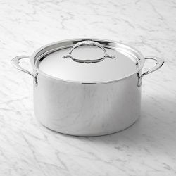 Hestan ProBond Luxe Professional Clad Stainless-Steel Soup Pot, 4-Qt.