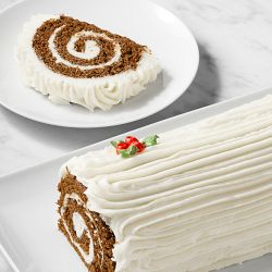 Gingerbread Buche de Noel, Serves 25