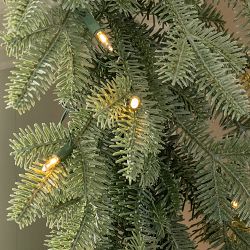 Balsam Hill Balsam Fir Pre-Lit Faux Wreath &amp; Garland