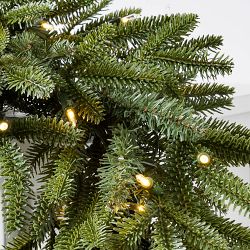 Balsam Hill Fraser Fir Pre-Lit Faux Wreath &amp; Garland