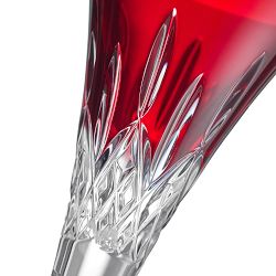 Waterford Lismore Red Toasting Champagne Flutes, Set of 2