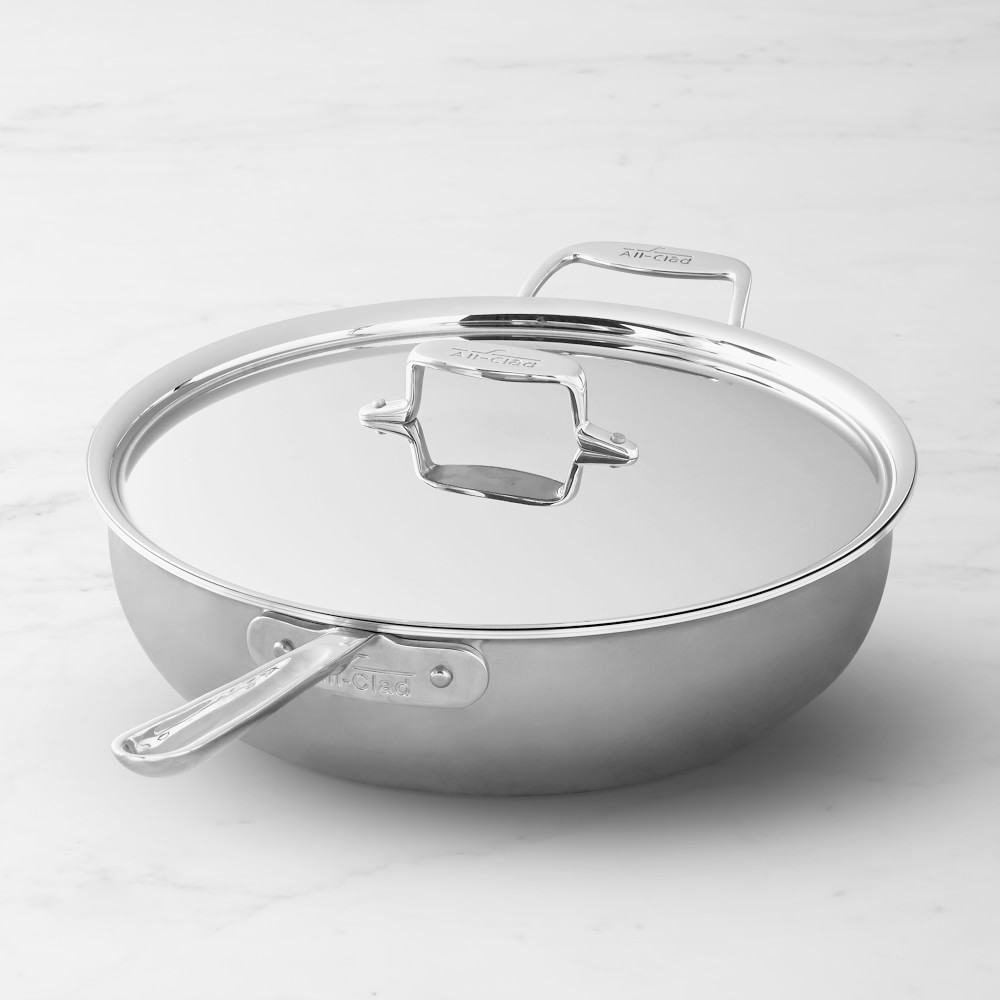 All-Clad D5® Stainless-Steel Essential Pan - 6-Qt.