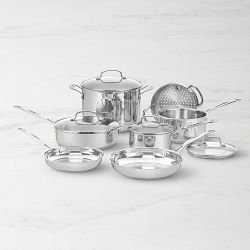 Cuisinart Chef's Classic Stainless Steel 11-Piece Cookware Set