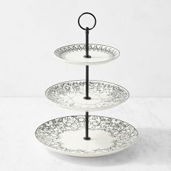 Rory Dobner x Williams Sonoma Ink House 3-Tiered Stand