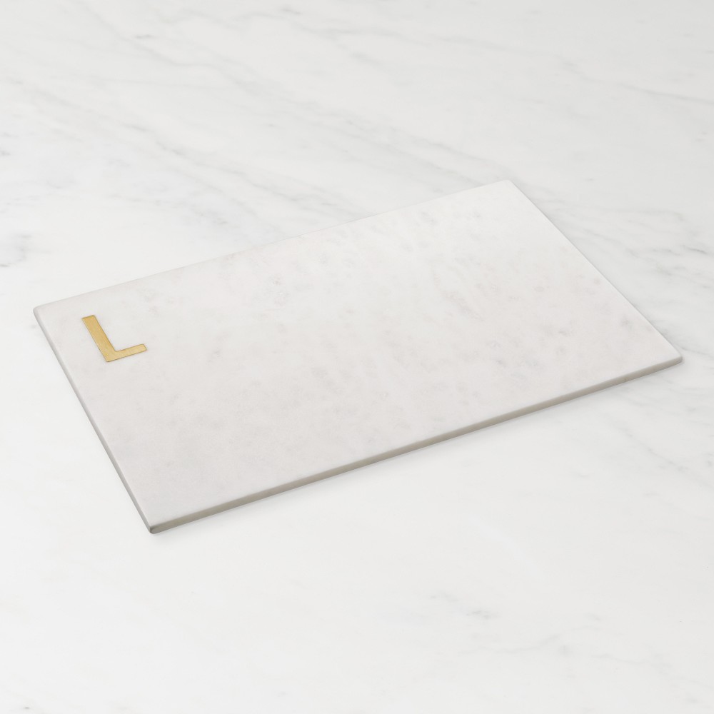 Marble & Brass Monogram Board