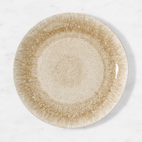 Cyprus Reactive Glaze Dinner Plates, Set of 4, Sand