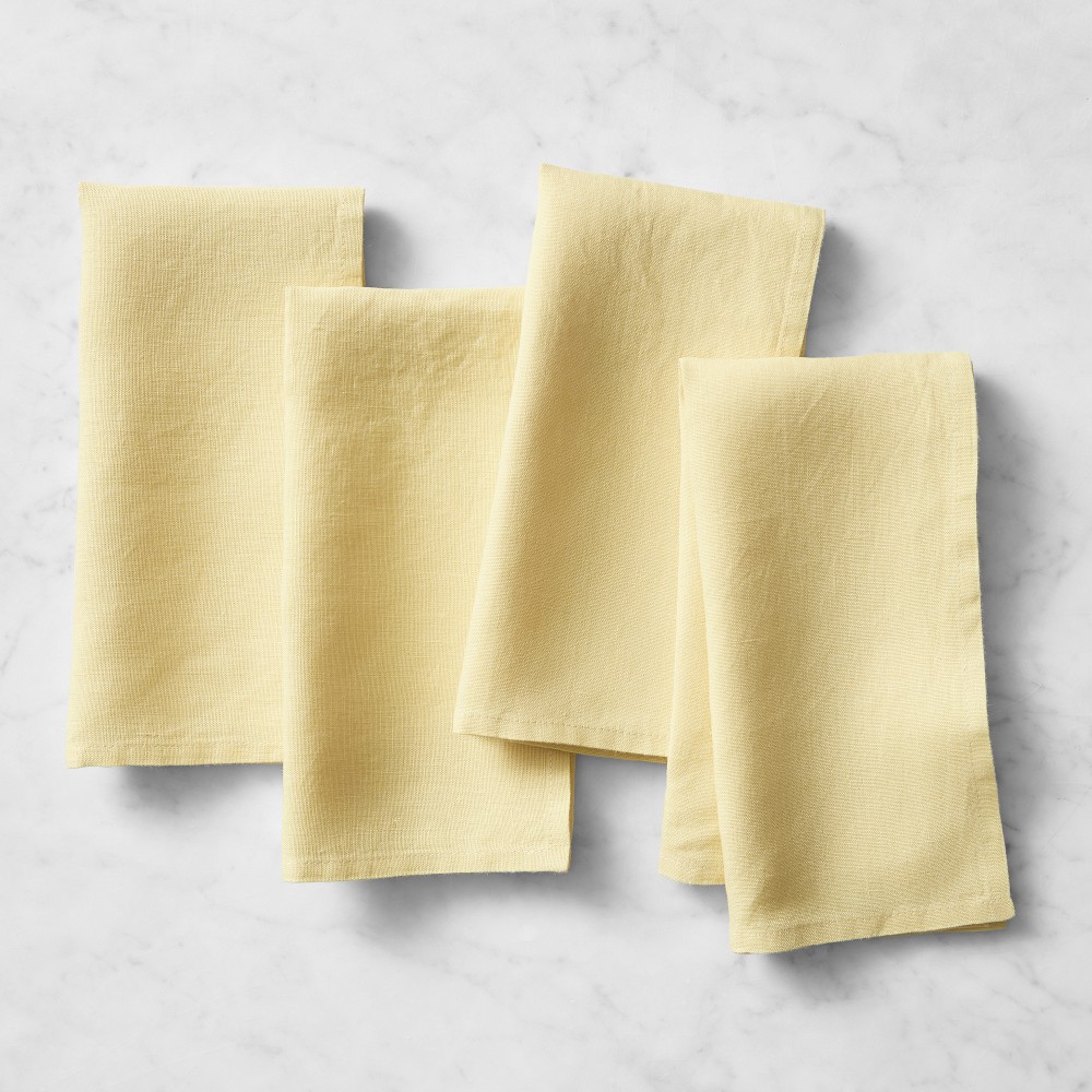 Italian Washed Linen Napkins