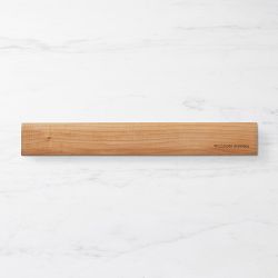 OPEN BOX: Williams Sonoma Wooden Magnetic Knife Rack, Maple, 18"