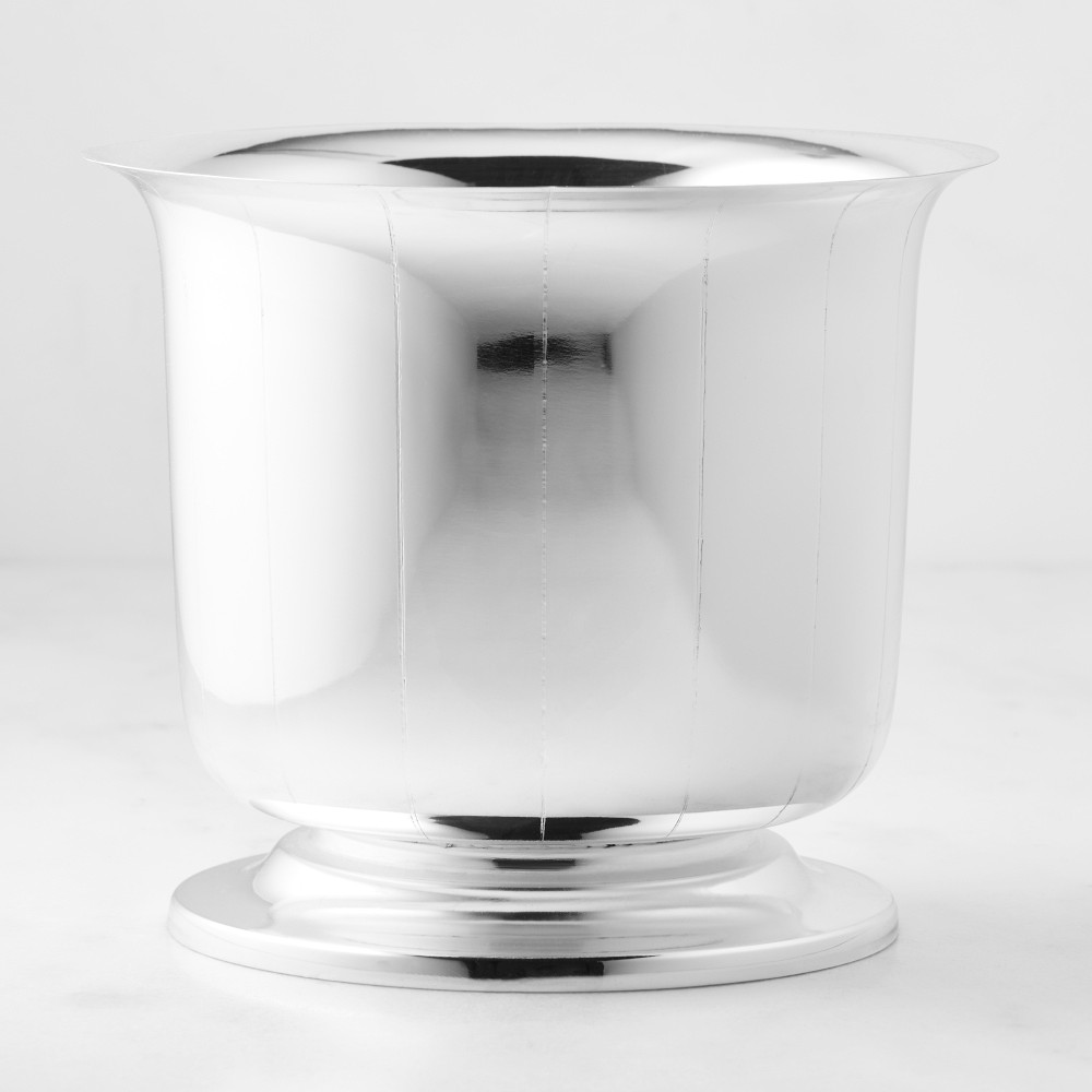 AERIN x Williams Sonoma Home Silver Radial Cachepot - 5.5"