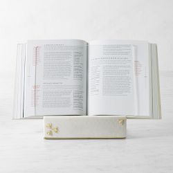 Honeycomb Marble Cookbook Holder