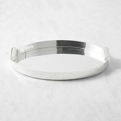 OPEN BOX: Aerin Vintage Silver Tray, 13" X 17"