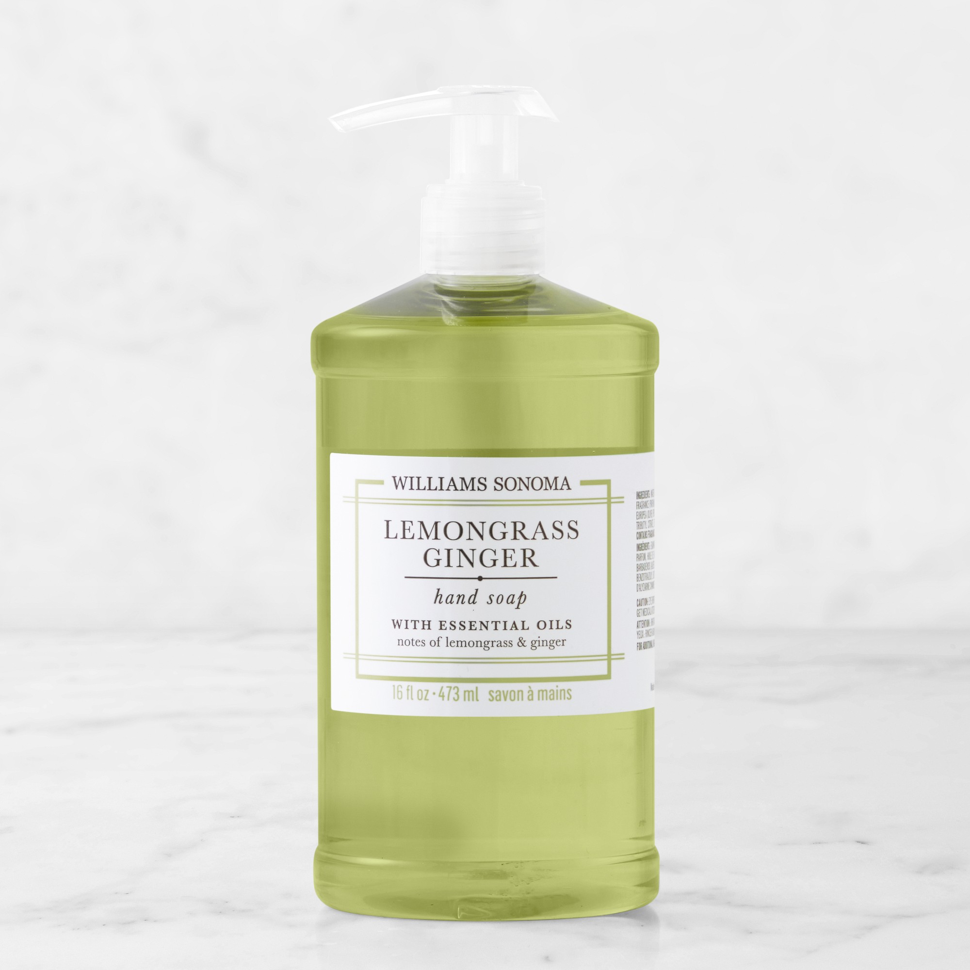 Williams Sonoma Lemongrass Ginger Collection | Scented Soaps +