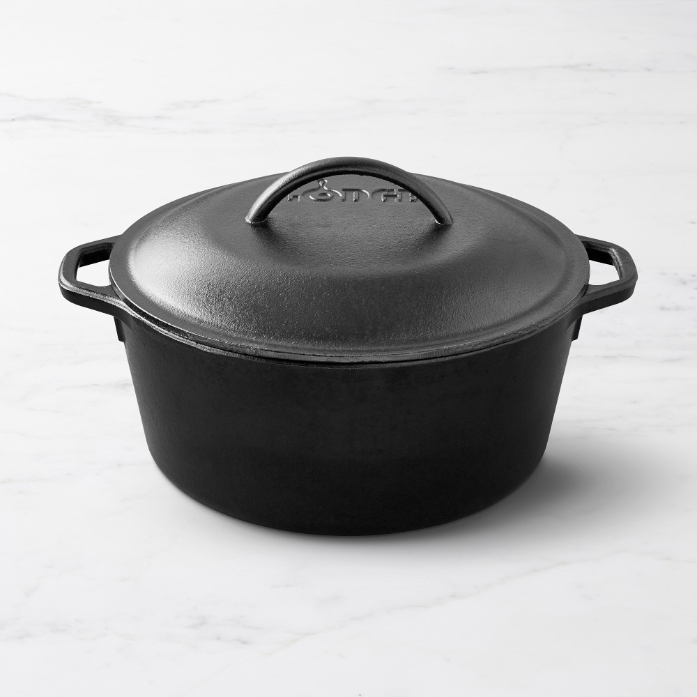 Lodge Classic Seasoned Cast Iron Dutch Oven