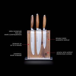 Schmidt Brothers Midtown Knife Block, Acacia
