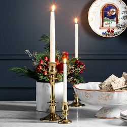 12&quot; Ivory Taper Candles, Set of 2