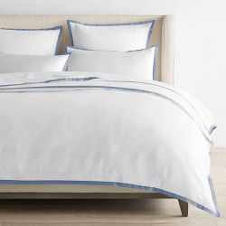 Chambers&#174; Italian Border 300TC Sateen Duvet Cover & Shams
