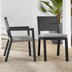 Larnaca Outdoor Metal x All-Weather Weave Dining Armchair