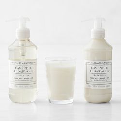 Williams Sonoma Lavender Cedarwood Guest Set