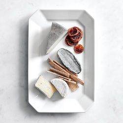 Apilco Octagonal Porcelain Serving Platter, No. 13