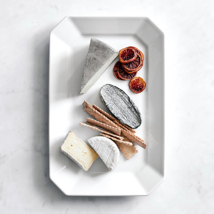 Apilco Octagonal Porcelain Serving Platter | Williams Sonoma