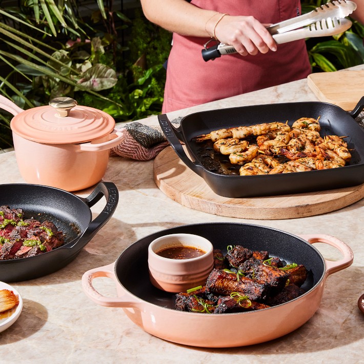 Le Creuset 3-Qt. Cast Iron Braiser Pan | Williams Sonoma