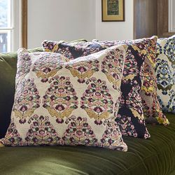 Paisley Jacquard Pillow Cover