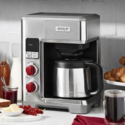 Wolf Gourmet Automatic Drip Coffee Maker, 10-cup