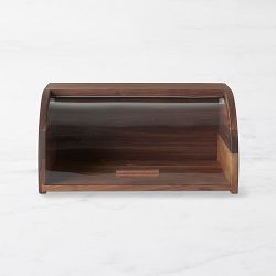 Walnut Bread Box