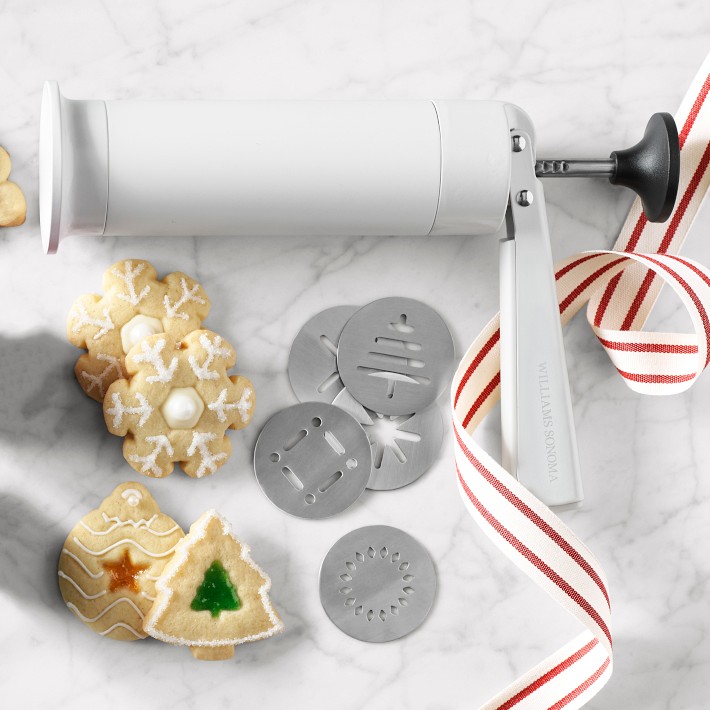 cookie　シャンソンセット Williams Sonoma x Kuhn Rikon Spritz Cookie Press Decorating Kit