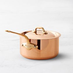 Mauviel M'150 Copper B Saucepan, 2-Qt.