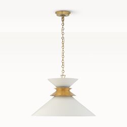 Alborg Pendant with White Shade