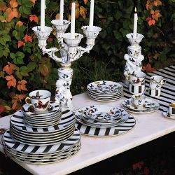 Christian Lacroix Sol y Sombra 4-Piece Dinnerware Set
