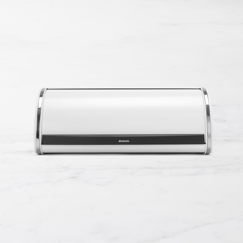 Brabantia Roll Top Bread Box - White