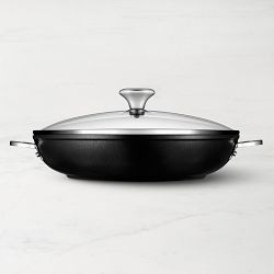 Le Creuset Toughened Nonstick Braiser with Glass Lid, 4-Qt.