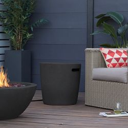 Portillo and Banff Tank Cover, Shale (19.5")