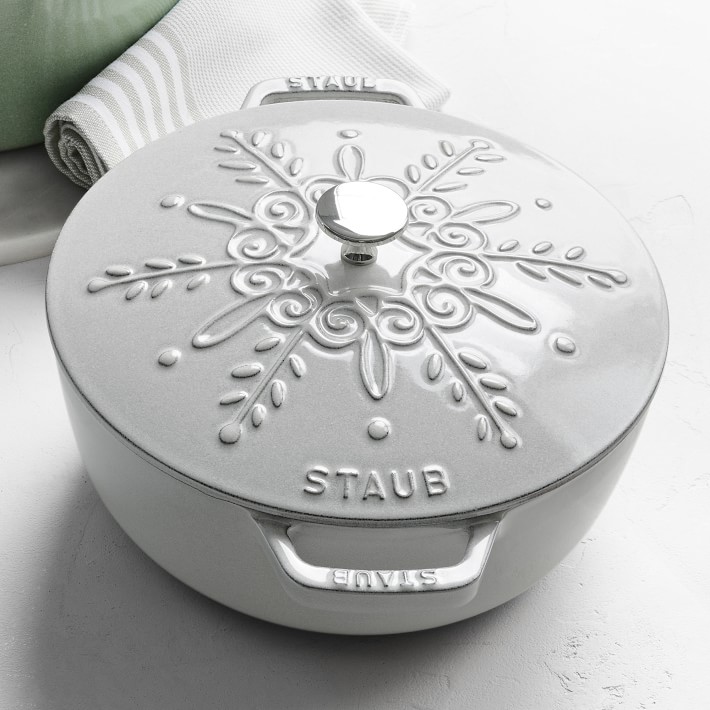 Staub Snowflake French Oven, 3 3/4-Qt. | Williams Sonoma
