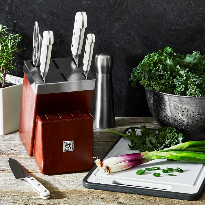 Zwilling Pro Le Blanc 7-Piece Knife Set | Williams Sonoma