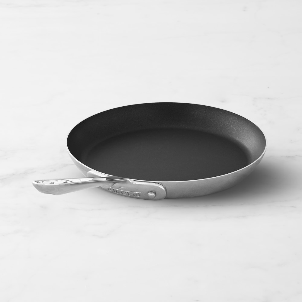 All-Clad D5® Stainless-Steel Pro Nonstick Omelette Fry Pan - 9"
