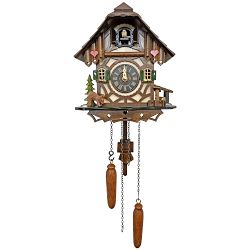 Engstler Battery-Operated Cuckoo Clock, Deer