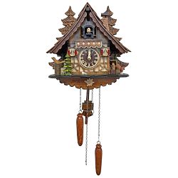 Engstler Battery-Operated Cuckoo Clock, Chalet