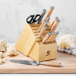 Shun Premier Blonde Knives, Set of 15