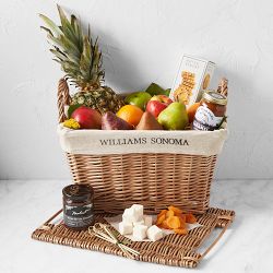 Williams Sonoma Fresh Fruit & Fondue Gift Hamper