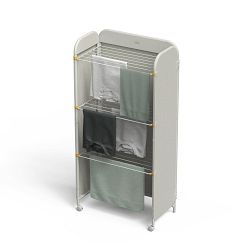 Joseph Joseph Eclipse 3-Tier Indoor Drying Rack with Integrated Screen