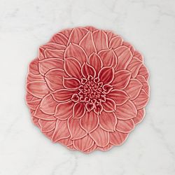 Bordallo Pinheiro Maria Flor Dahlia Dessert Plates, Set of 4