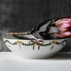 Royal Copenhagen Star Fluted Serving Bowl