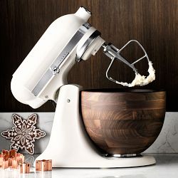 KitchenAid&#174; Porcelain Artisan Stand Mixer with Walnut Bowl, 5-qt
