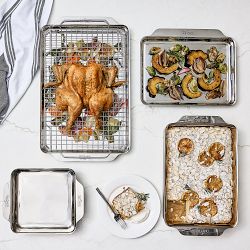 All-Clad Stainless Steel Bakeware, Set of 5