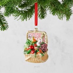 OPEN BOX: Picnic Basket Ornament